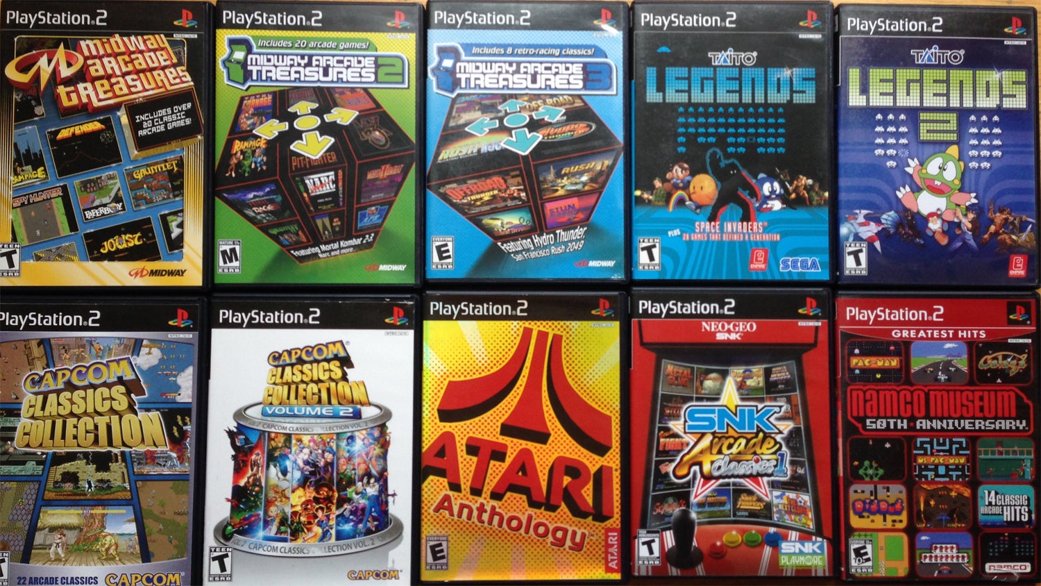 PLAYSTATION 2 games. Midway Arcade Treasures ps2. Ps2 Arcade Classics Vol 1. Сборник аркадных игр на ПК.