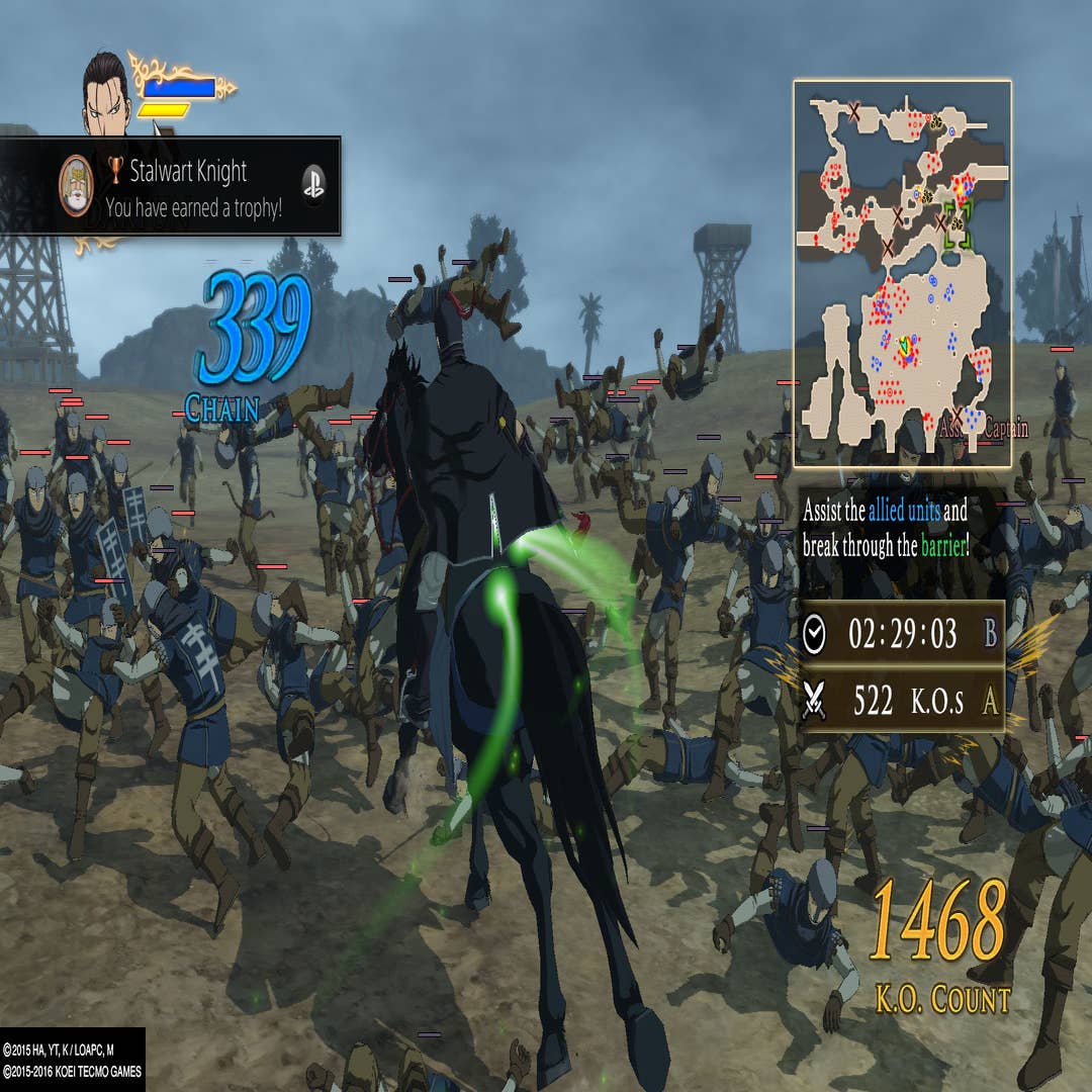 Arslan: The Warriors of Legend (for PC) Review