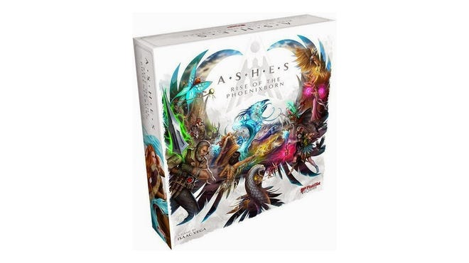 Ashes: Rise of the Phoenixborn board game box