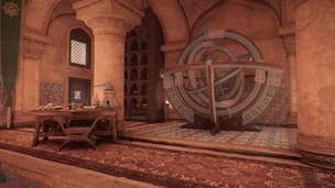 The lecture hall in the House of Wisdom in Assassin's Creed Mirage