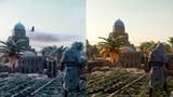 Assassin's Creed Mirage blue filter.