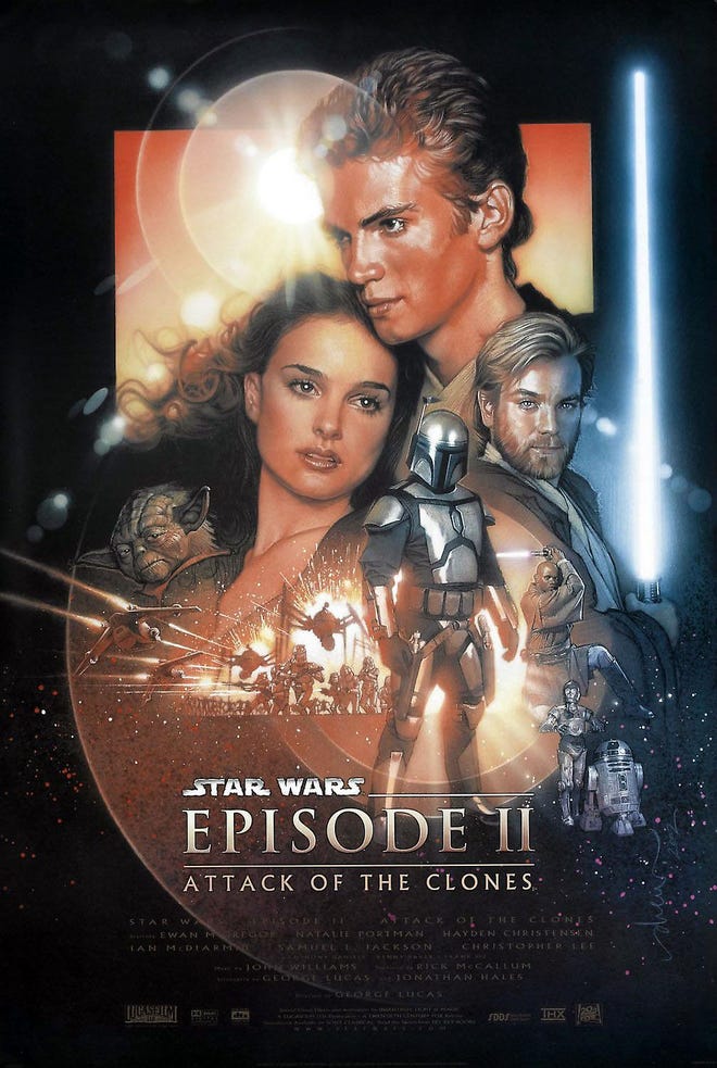 Star Wars: Attack of the Clones poster