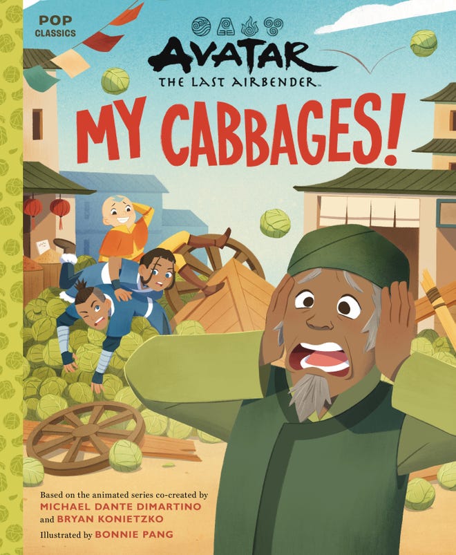 Full cover for My Cabbages! featuring Cabbage Man