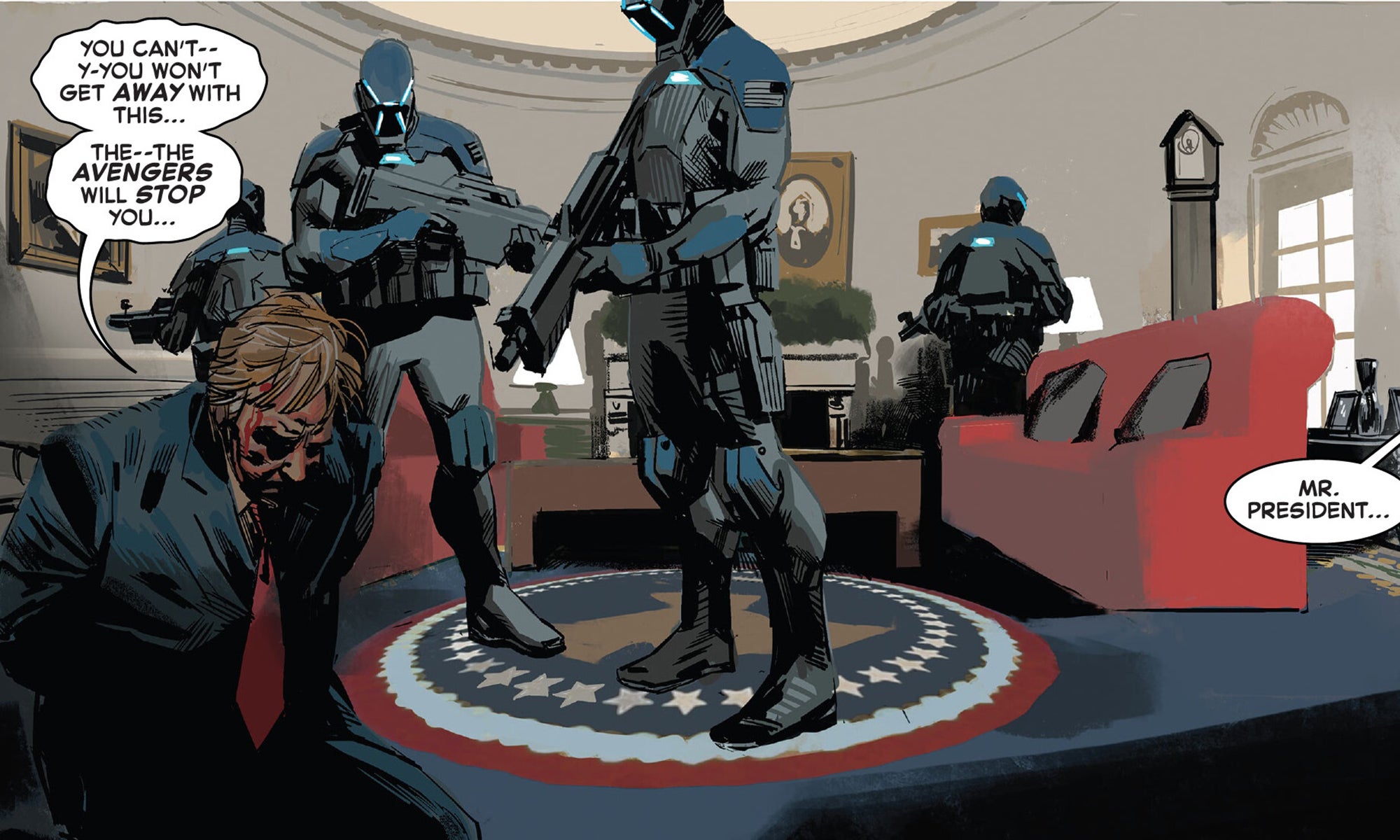 How Marvel changed Avengers: Twilight to avoid comparisons to the January 6 attacks (even though it was written a year before) How Marvel changed Avengers: Twilight to avoid comparisons to the January 6 attacks (even though it was written a year before)
