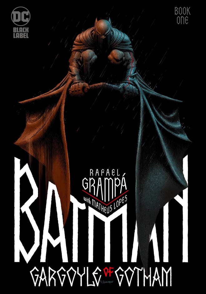 Batman: Gargoyle of Gotham, Book One cover art