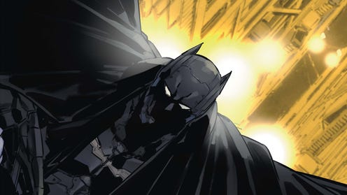 Batman swoops into action