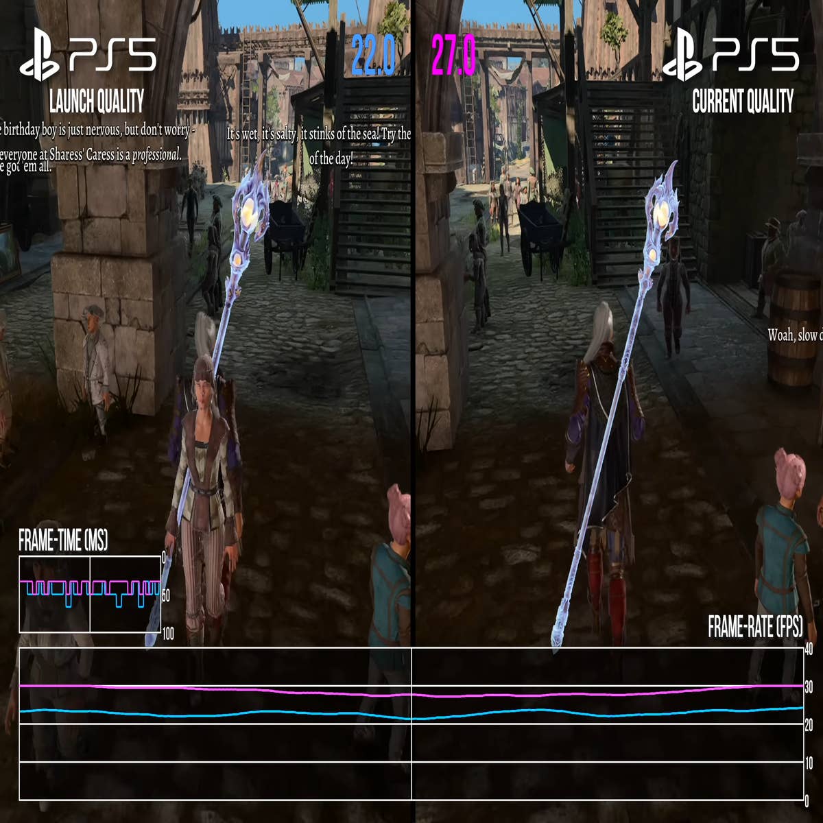 Baldur's Gate 3 Xbox Series XS vs PS5 Performance Review 