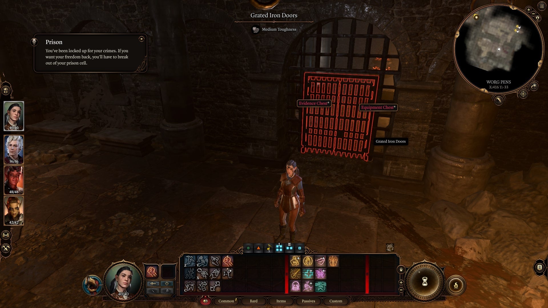 BG3 How To Escape The Worg Pens Prison Cell VG247   Baldur's Gate 3 Lockpick 