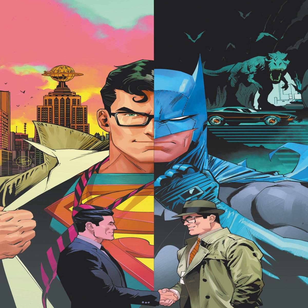 Caliza baño atractivo Remember Batman and Superman's first meeting? Turns out you don't, as DC is  revealing it this fall in a retcon centered on a "secret loss" | Popverse