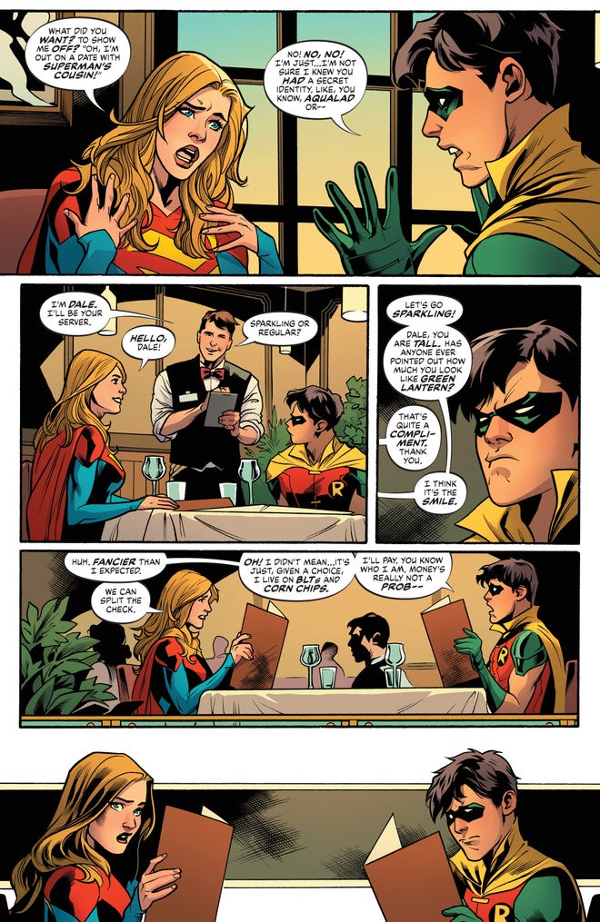 Supergirl and Robin's date goes poorly