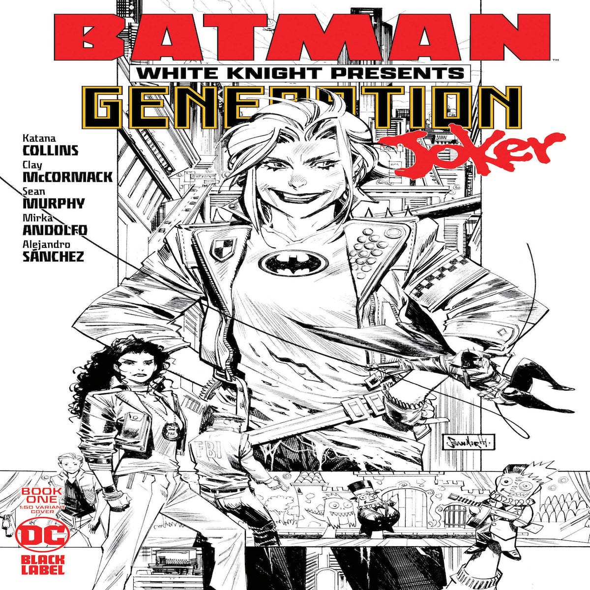 DC expands Sean Murphy's alt-Batman White Knight line with two new projects  bringing in Wonder Woman, Superman, and the children of Joker and Harley  Quinn | Popverse
