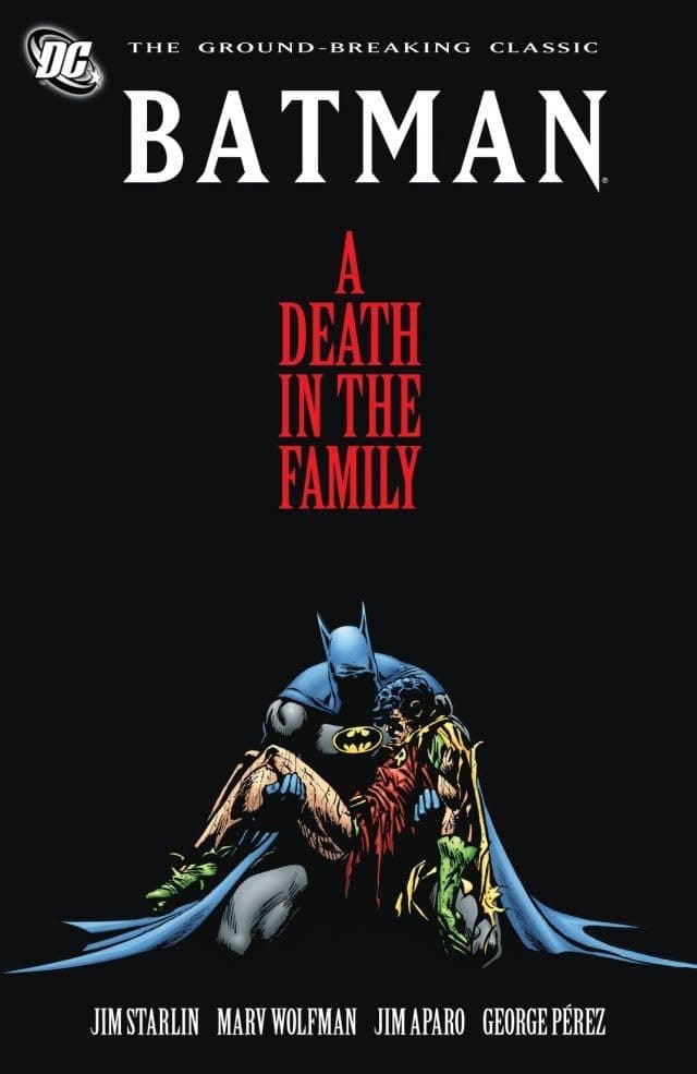 Batman A Death in the Family cover