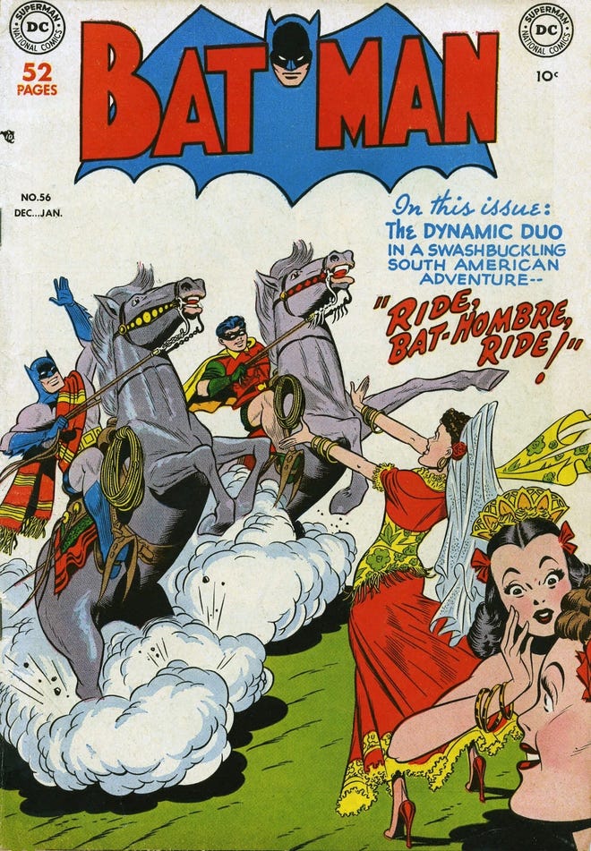 Cover of Batman Comic