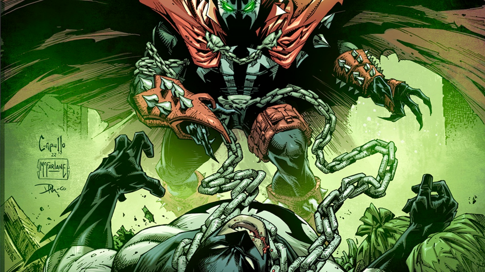 The Batman/Spawn crossover is for anyone who's ever been 15 years old (and  those of us that want to revisit those days) according to Todd McFarlane |  Popverse