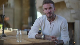 David Beckham in the new Netflix documentary about his career