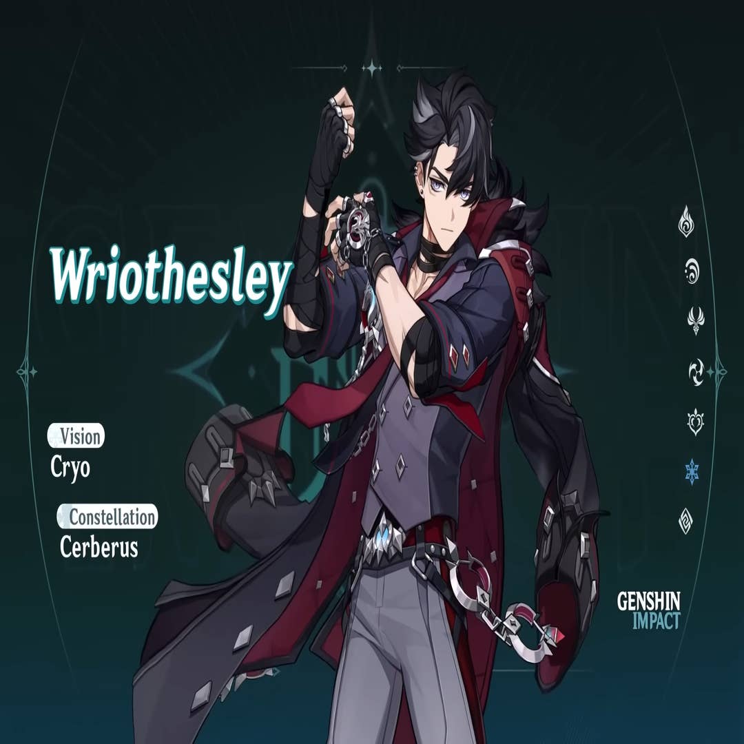 Genshin Impact Wriothesley ascension & talent level-up materials - Charlie  INTEL