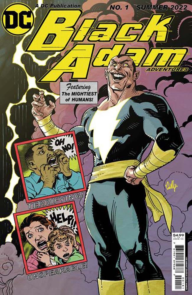 Black Adam #1 variant cover by Cully Hamner