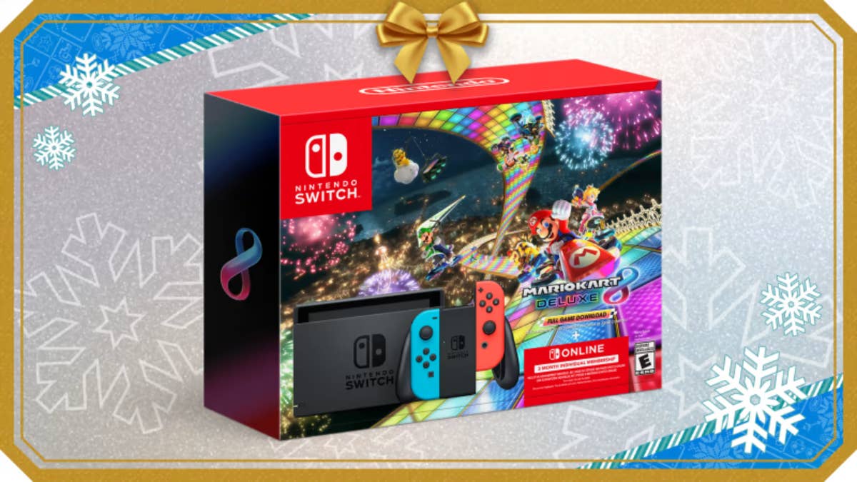 The Nintendo Switch Black Friday bundle with Mario Kart 8 Deluxe