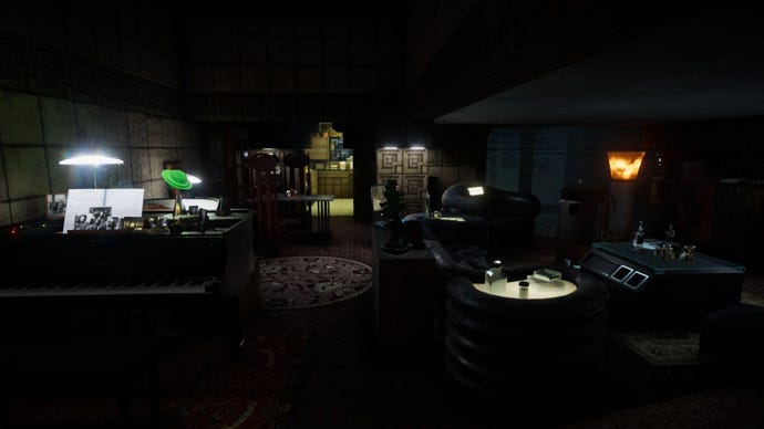 A dark, art deco-ish study in Blade Runner 9732