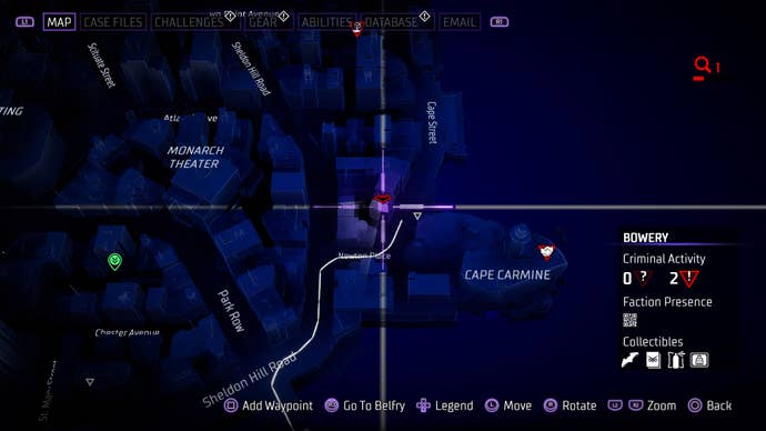 2nd Bowery Batarang location