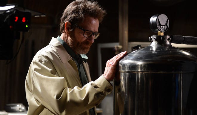 Walter White in Felina (Breaking Bad).