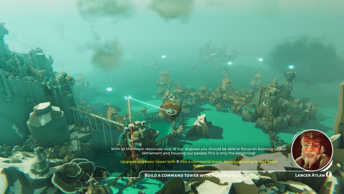 Bulwark - a shot of the tutorial