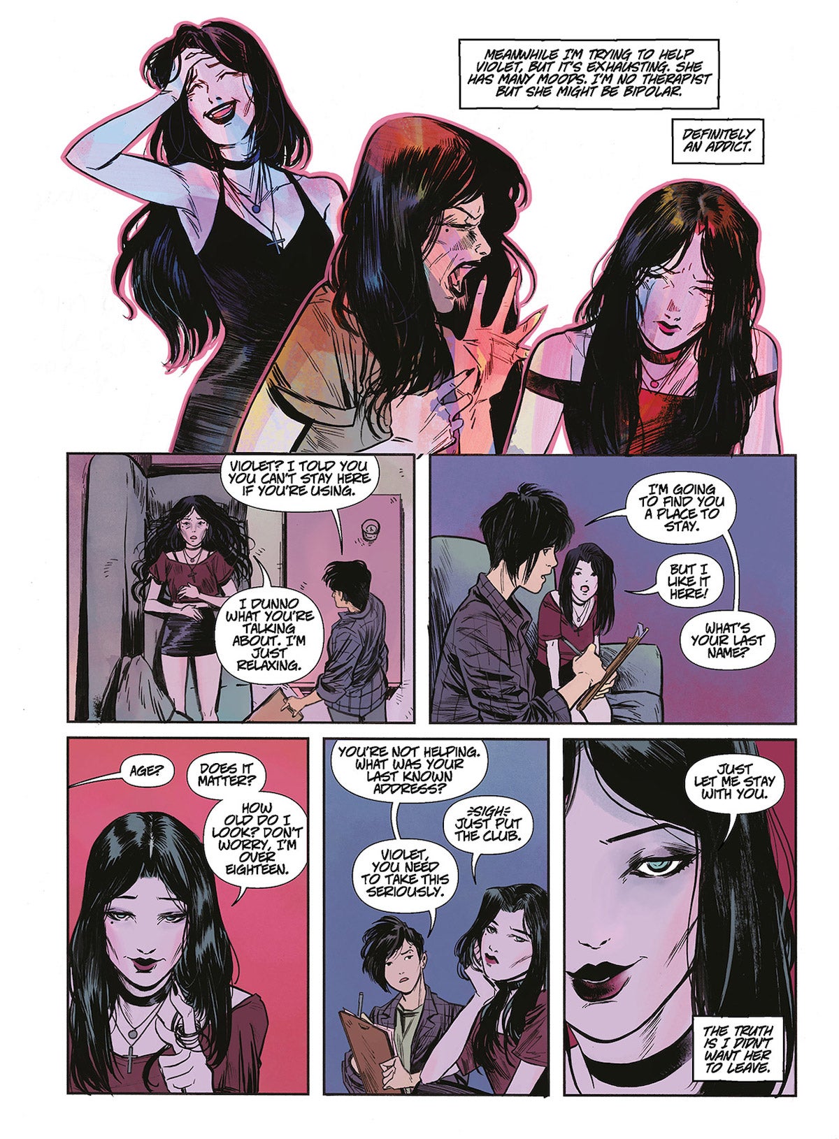 Take the first look inside Dark Horse Comics' Carmilla The