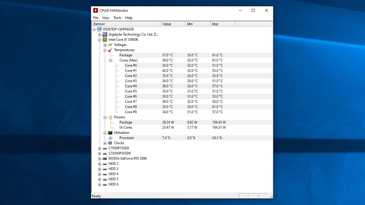 sommer fotografering Monumental How to monitor your PC's CPU temperature | Rock Paper Shotgun