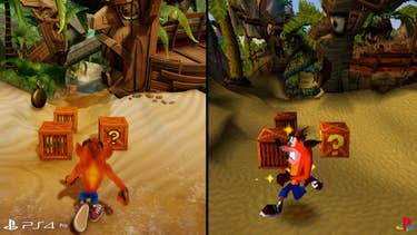 Patreon Exclusive: Crash Bandicoot 1/2 PS4 Pro vs PS1 Comparison