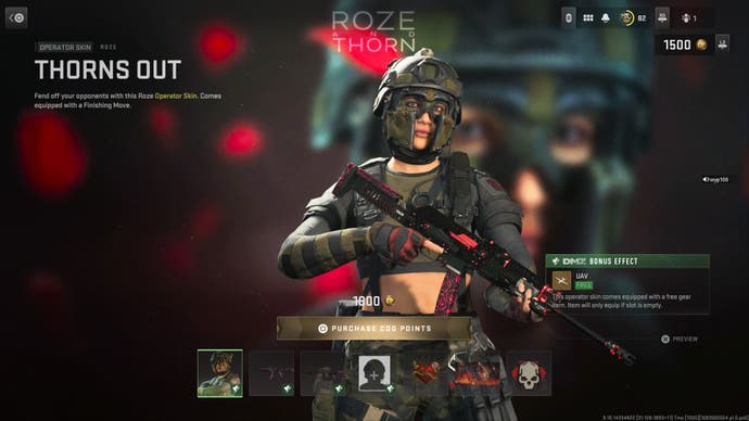 Call of Duty Roze and Thorn bundle