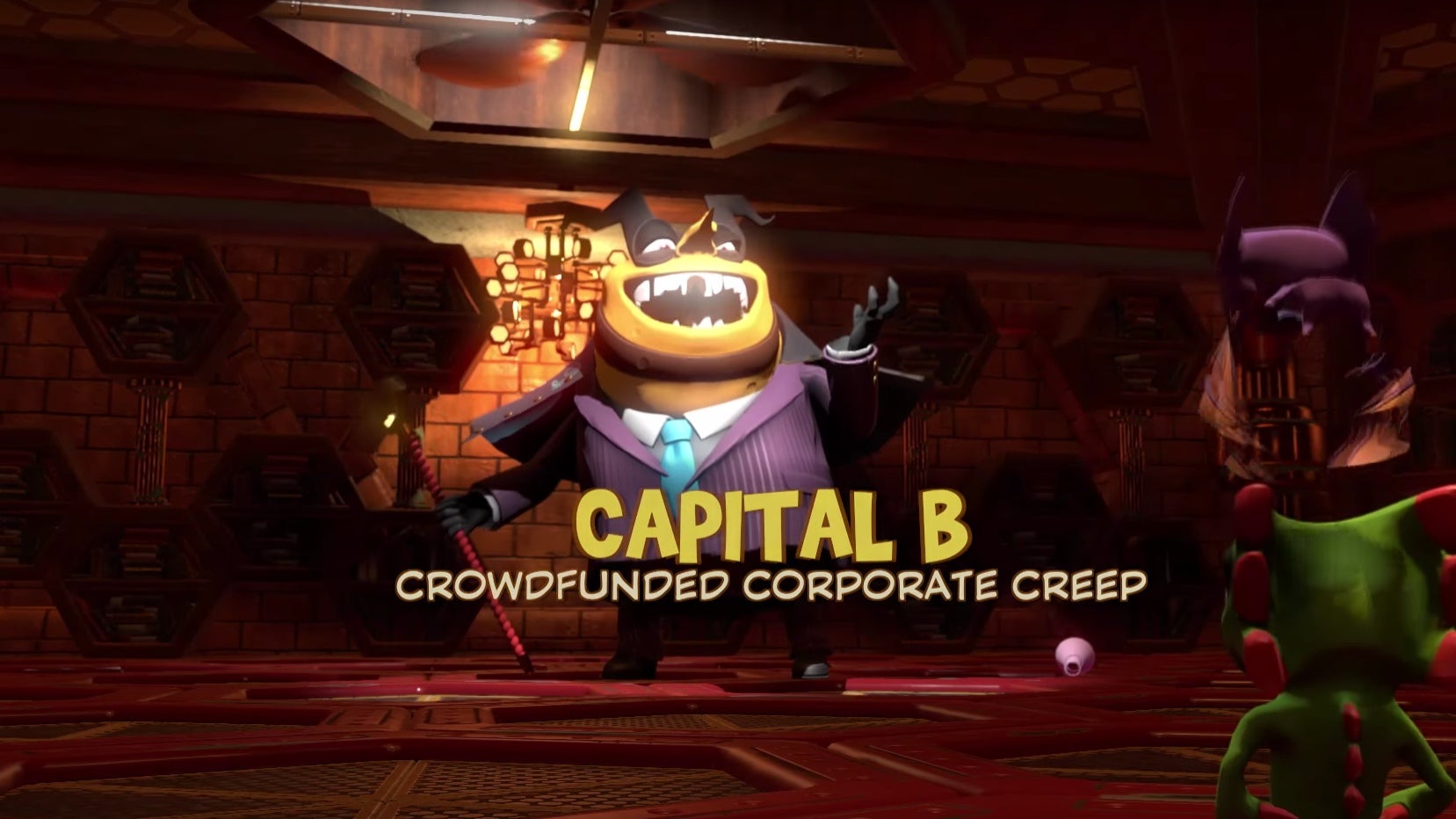 Yooka Laylee - How To Beat Capital B And Complete The Game, Final Boss ...