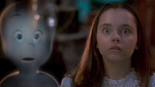 Caspar and Christina Ricci spooked in the 1995 film