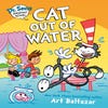 Preview art from Dr. Seuss graphic novel Cat Out of the Water