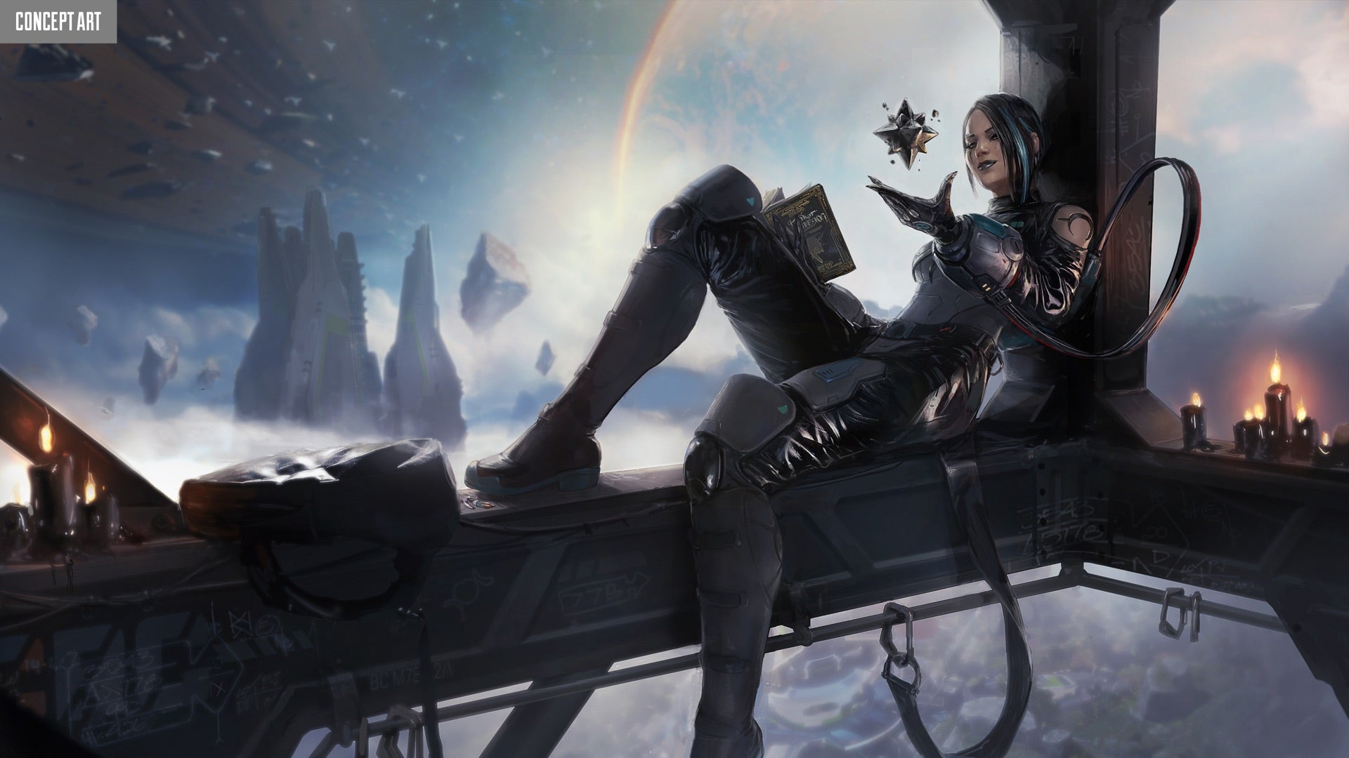 Apex Legends gives closer look at new hero Catalyst's ferrofluid ...