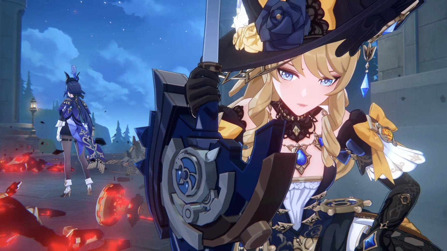 Genshin Impact Navia materials, kit, and Constellations