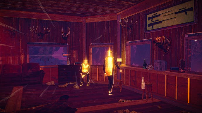 Children of the Sun screenshot showing glowing cultists - targets of yours.