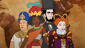 Screenshot from the trailer for Sid Meier's Civilization 6's Leaders Pass DLC