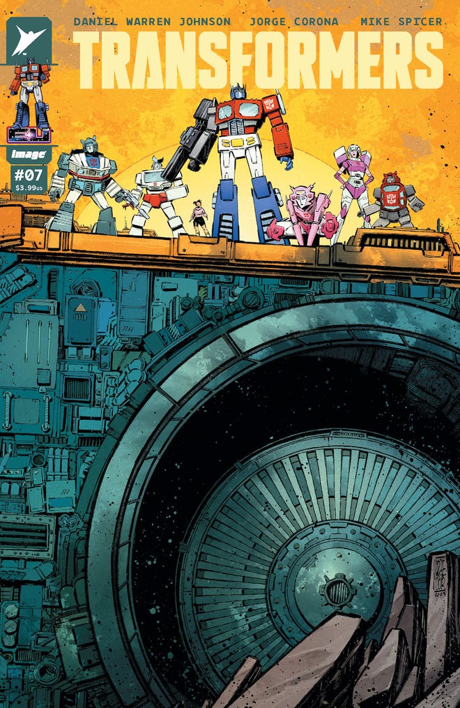 Transformers #7 Variant Cover