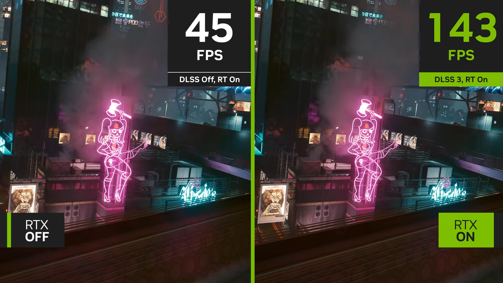 Comparison Minecraft Rtx On Off Ray Tracing Nvidia Now Cyberpunk