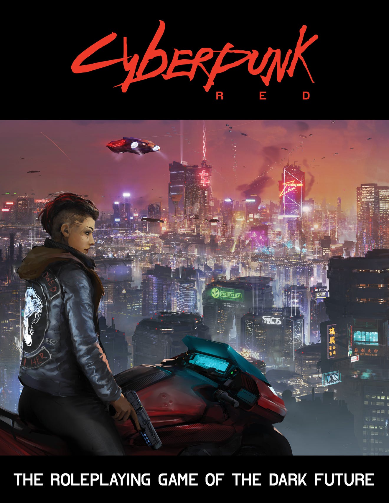 Exclusive Cyberpunk Red Tabletop RPG Core Rulebook Cover Art Revealed exclusive-cyberpunk-red-tabletop-rpg-core-rulebook-cover-art-revealed