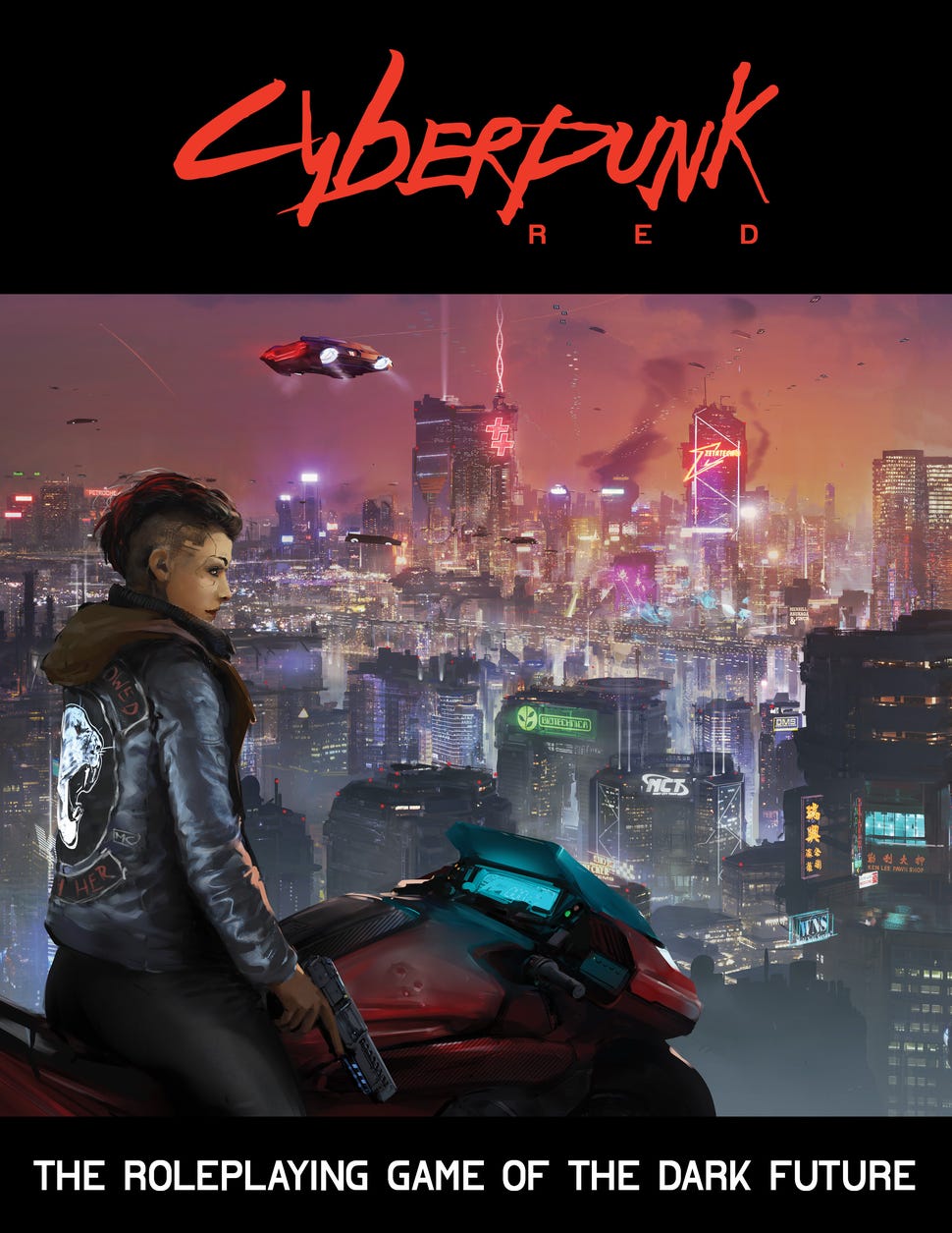 Exclusive Cyberpunk Red Tabletop RPG Core Rulebook Cover Art Revealed exclusive-cyberpunk-red-tabletop-rpg-core-rulebook-cover-art-revealed