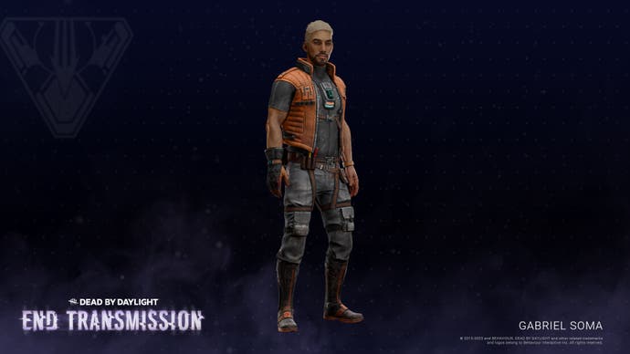 Arte concettuale del sopravvissuto di Dead by Daylight Gabriel Soma