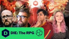 We got sucked into the DIE RPG with author Kieron Gillen and game designer Grant Howitt