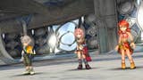 Hope, Lightning and Vanille in Dissidia Final Fantasy Opera Omnia