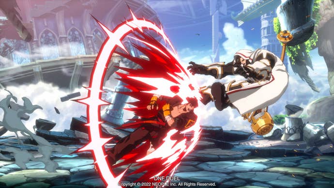 The Grappler charge in DNF Duel