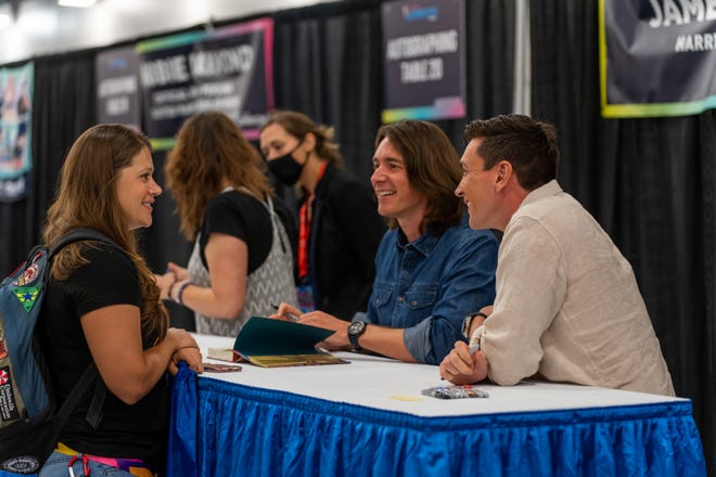 James and Oliver Phelps at Florida Supercon 2022