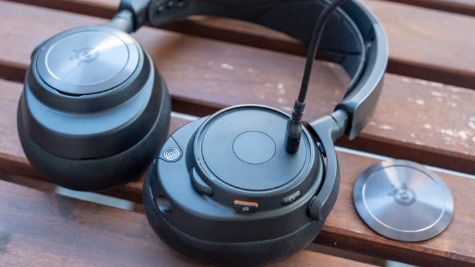 steelseries arctis nova pro and nova pro wireless gaming headsets with their base stations