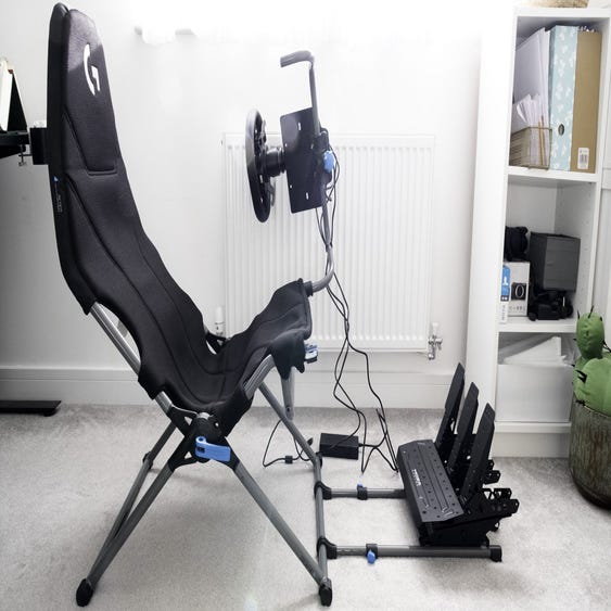 Latest Playseat x Logitech G collab is a sim racing chair that folds up for  easier storage