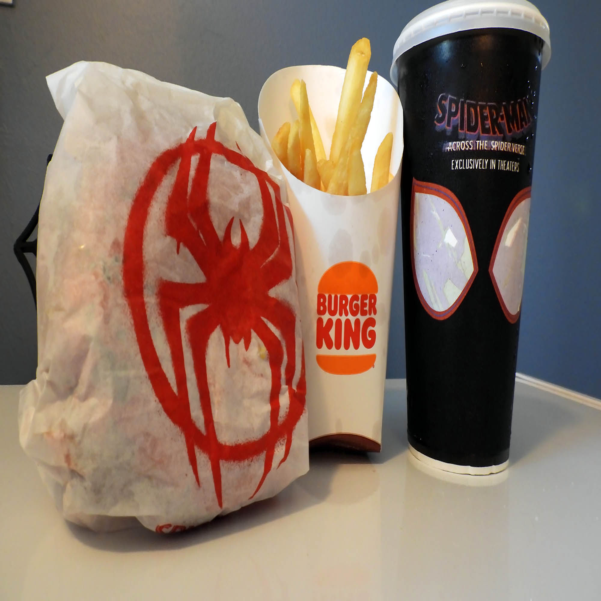 Spider-Verse Whopper / Red 40 Whopper