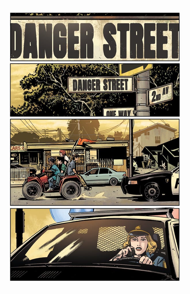 Danger Street by Jorge Fornés